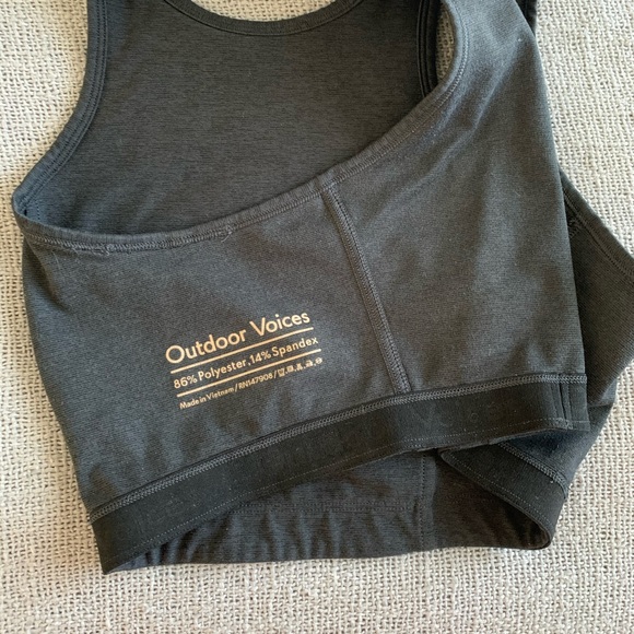Outdoor Voices Navy Crop Tank - Picture 4 of 4